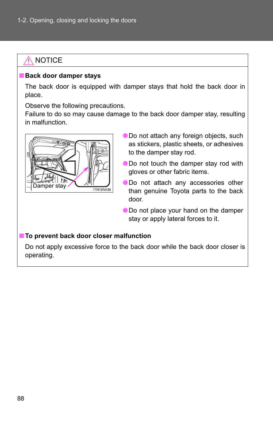 TOYOTA 2011 Sienna User Manual | Page 135 / 842