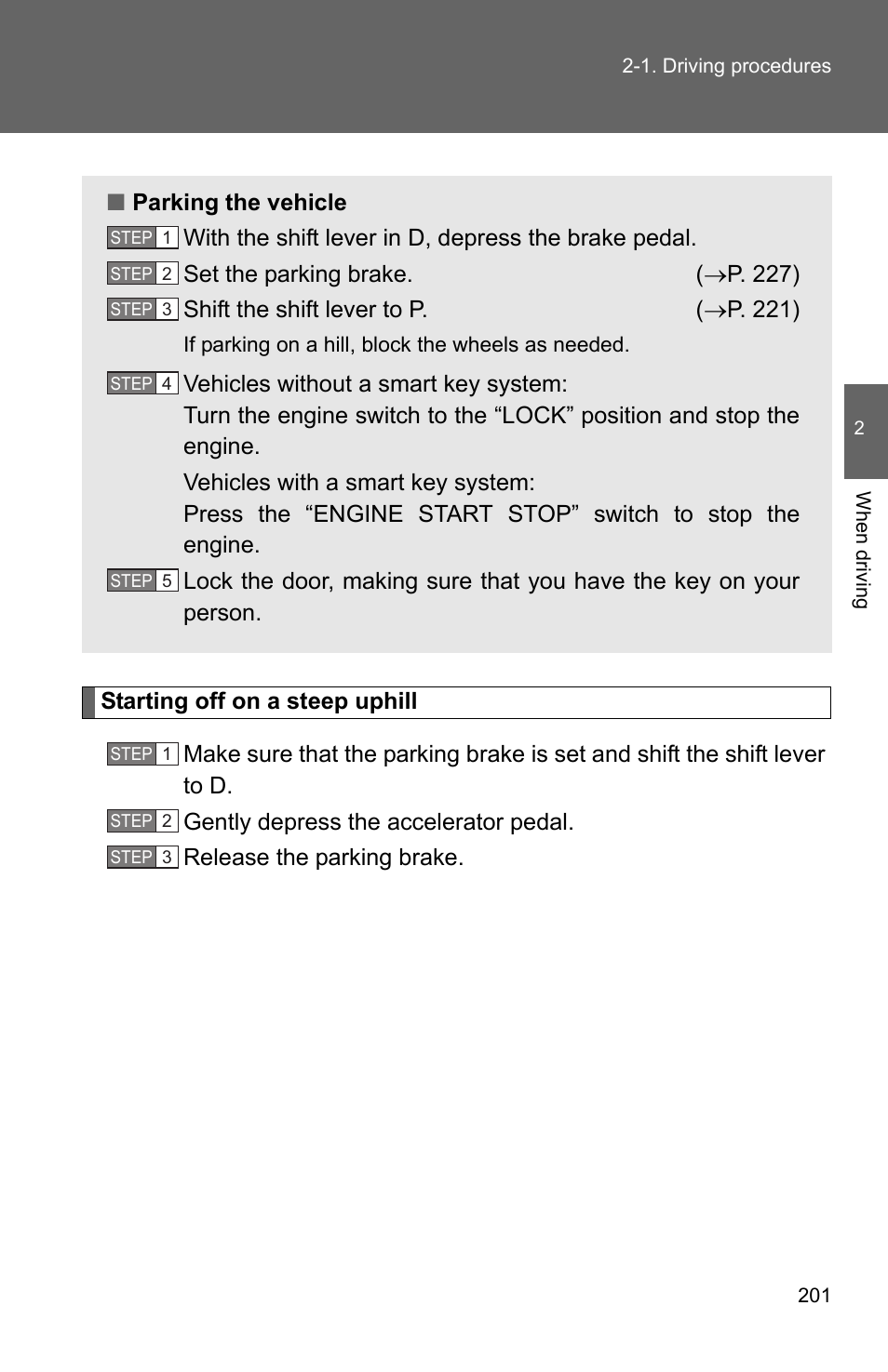 TOYOTA 2011 Sienna User Manual | Page 252 / 842