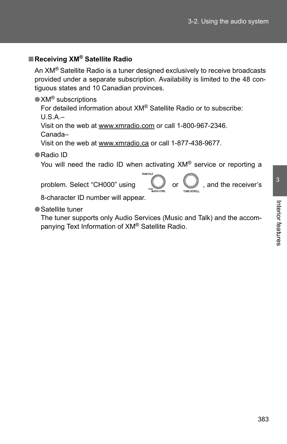 TOYOTA 2011 Sienna User Manual | Page 449 / 842