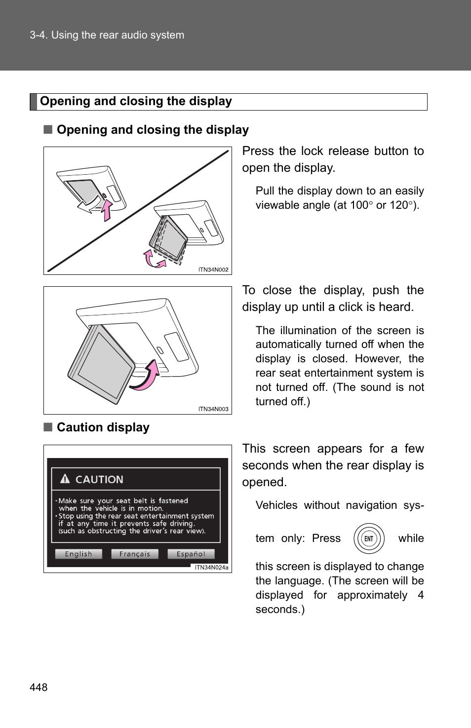 TOYOTA 2011 Sienna User Manual | Page 514 / 842