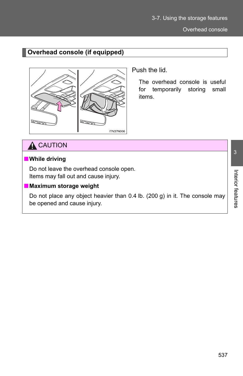 TOYOTA 2011 Sienna User Manual | Page 603 / 842