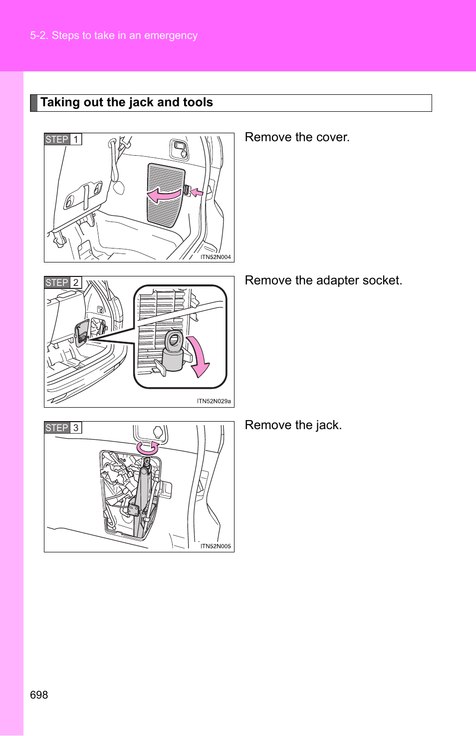 TOYOTA 2011 Sienna User Manual | Page 755 / 842