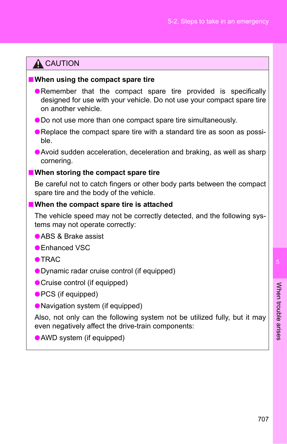 TOYOTA 2011 Sienna User Manual | Page 764 / 842