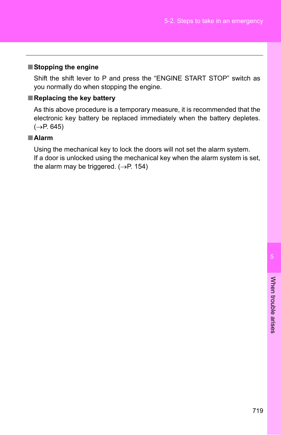 TOYOTA 2011 Sienna User Manual | Page 776 / 842