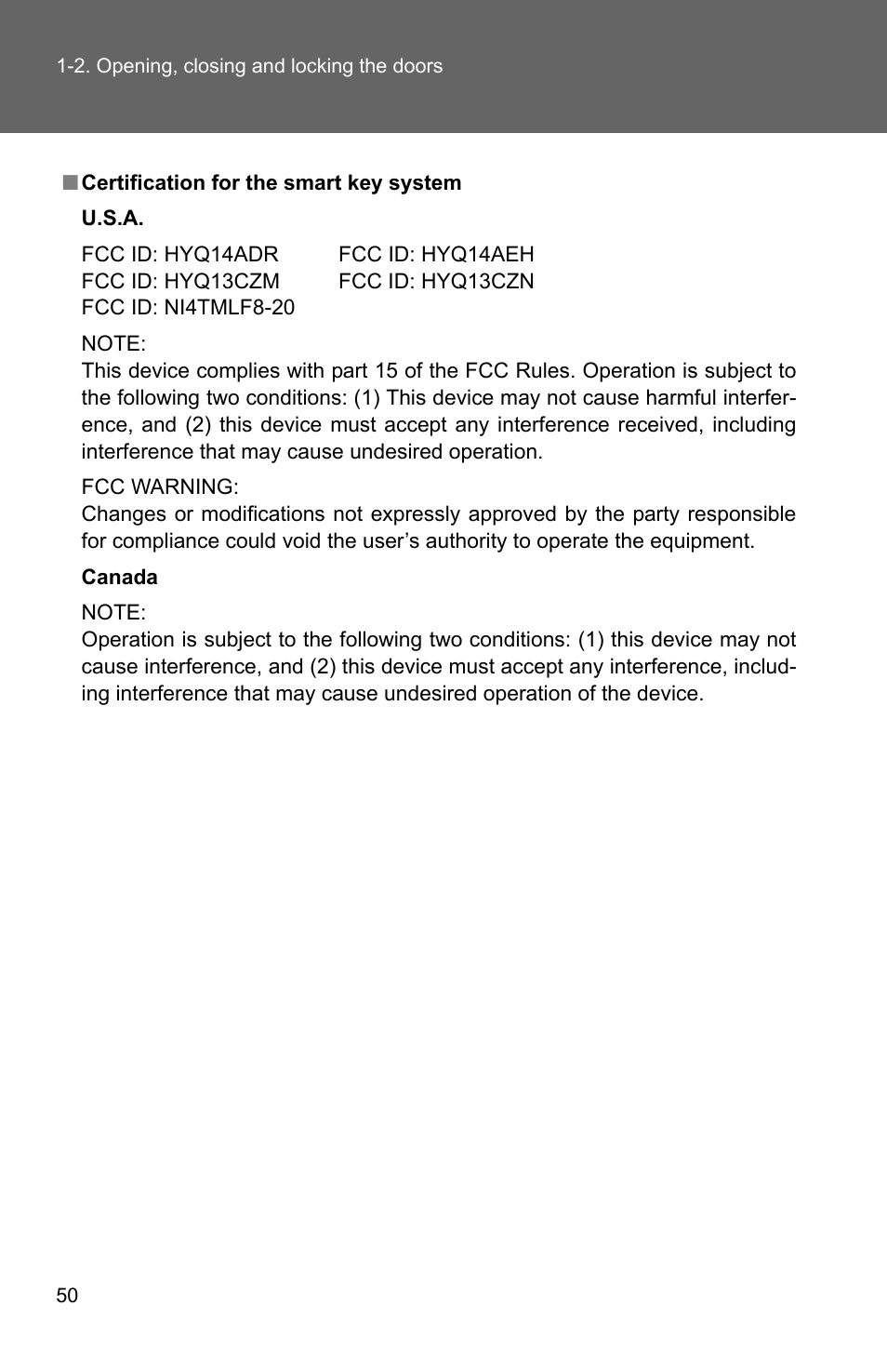 TOYOTA 2011 Sienna User Manual | Page 97 / 842