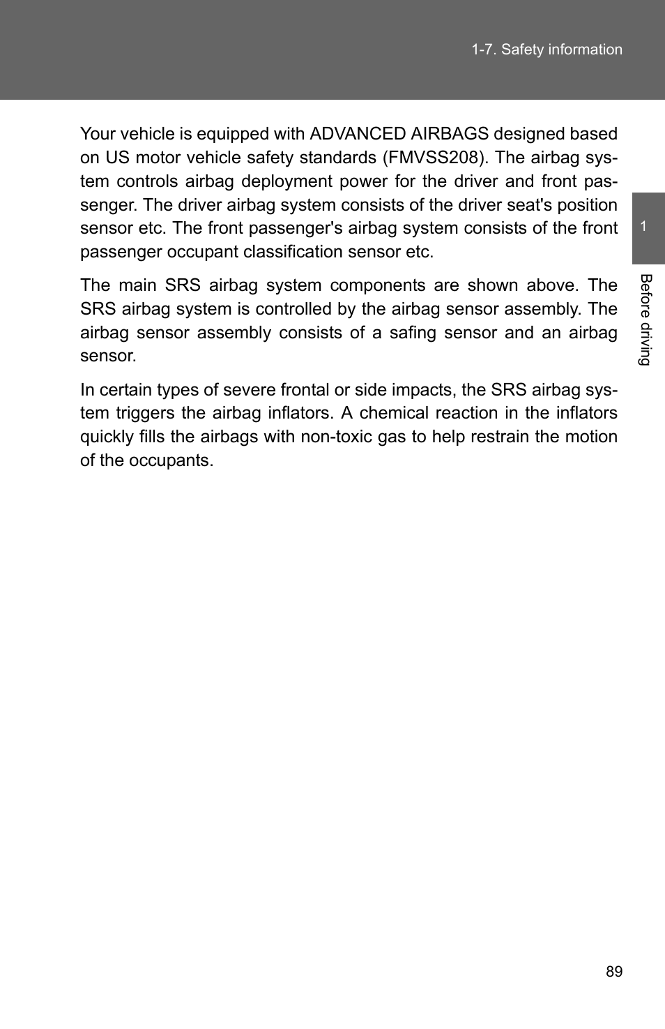 TOYOTA 2010 Camry User Manual | Page 115 / 555