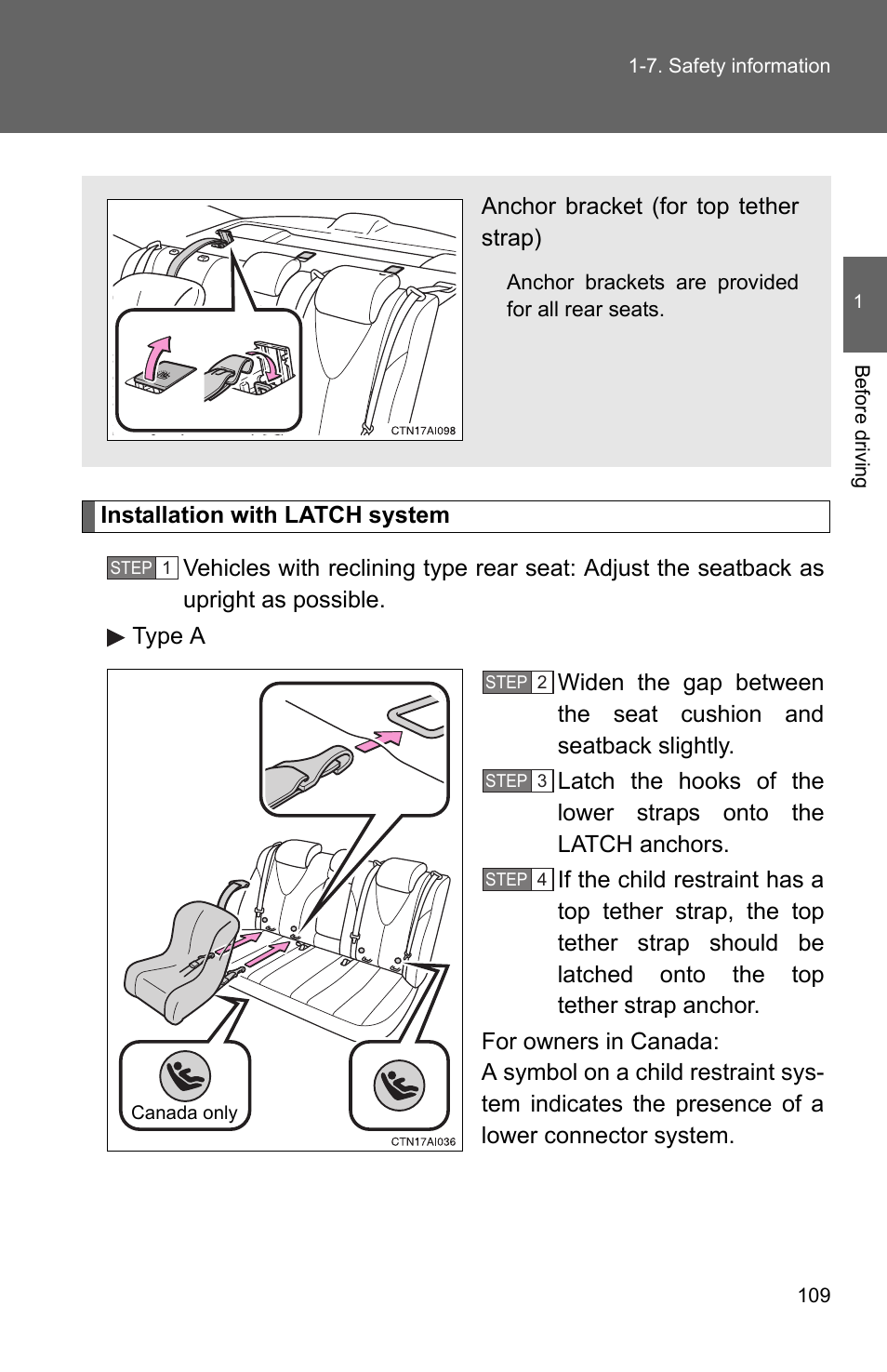 TOYOTA 2010 Camry User Manual | Page 135 / 555