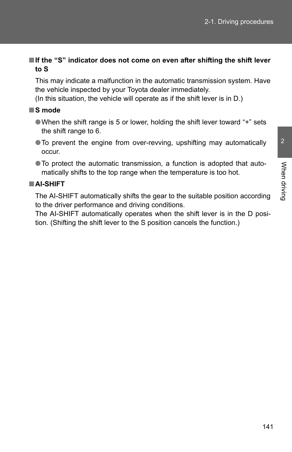 TOYOTA 2010 Camry User Manual | Page 166 / 555