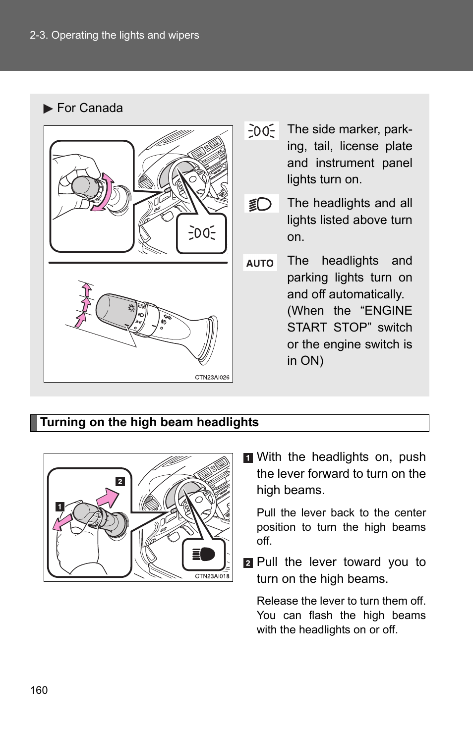 TOYOTA 2010 Camry User Manual | Page 185 / 555