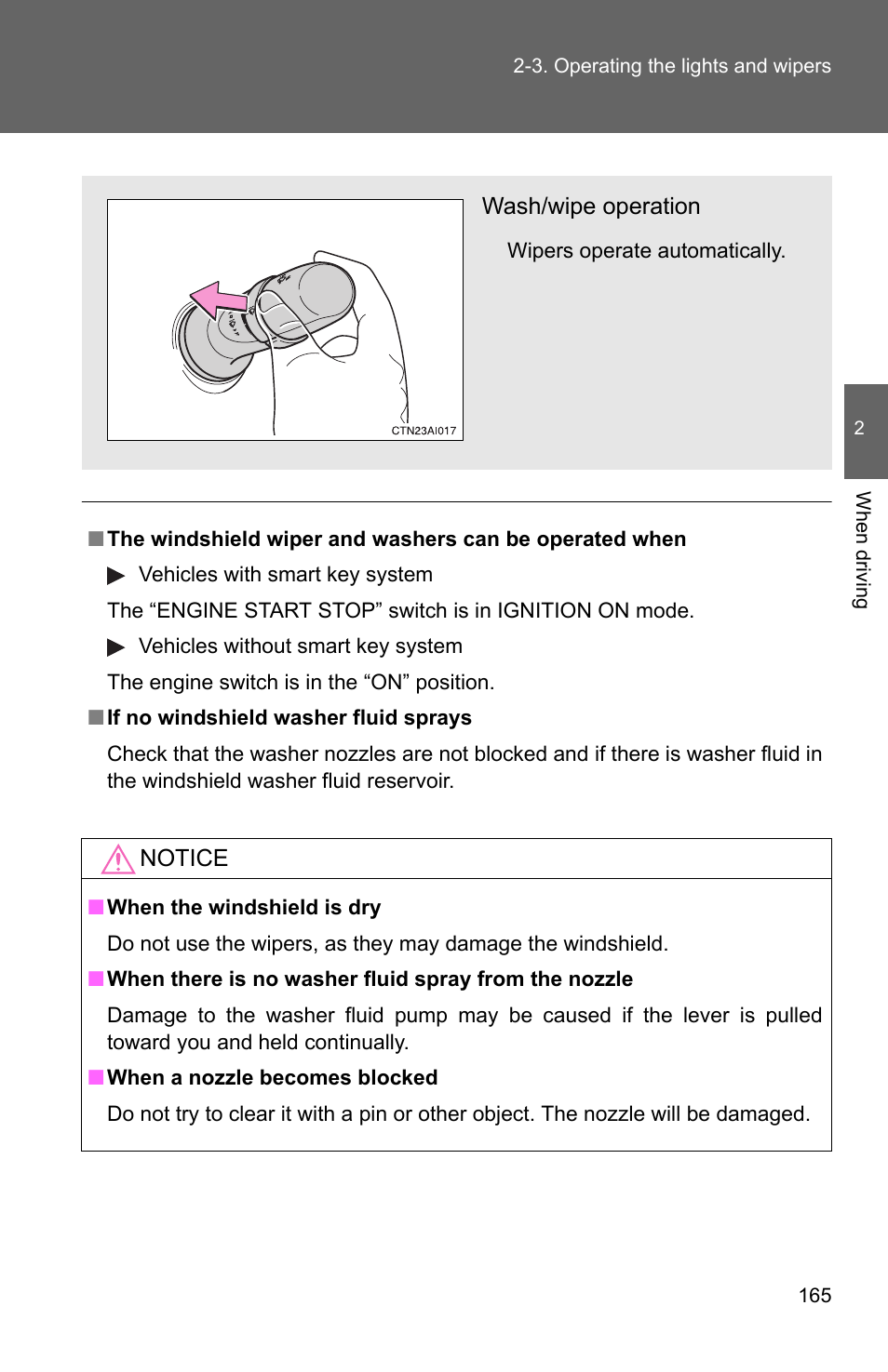 TOYOTA 2010 Camry User Manual | Page 190 / 555