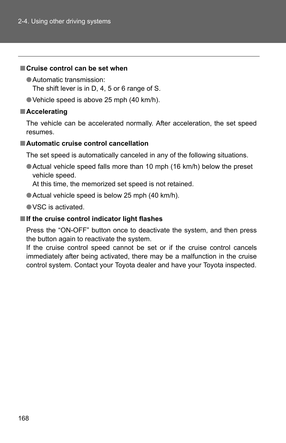 TOYOTA 2010 Camry User Manual | Page 193 / 555