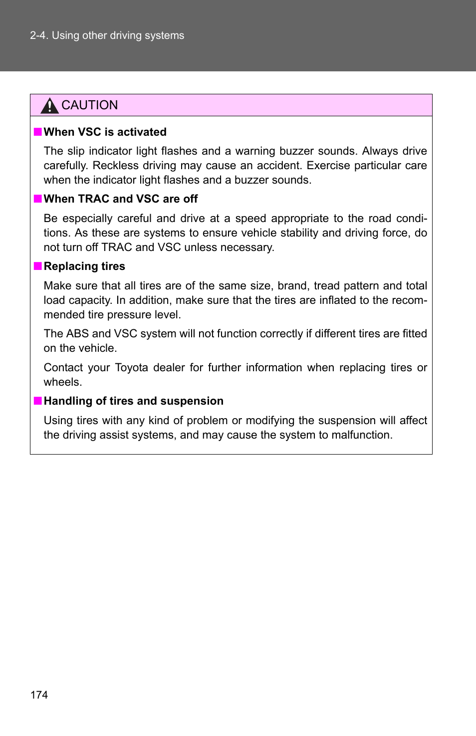 TOYOTA 2010 Camry User Manual | Page 199 / 555