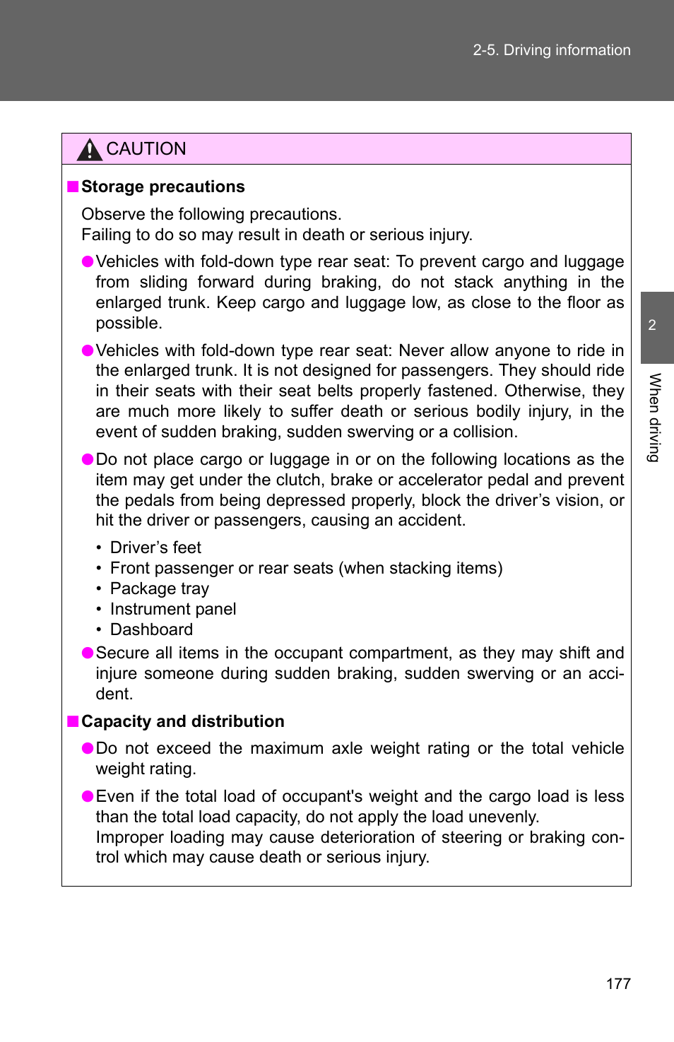 TOYOTA 2010 Camry User Manual | Page 202 / 555