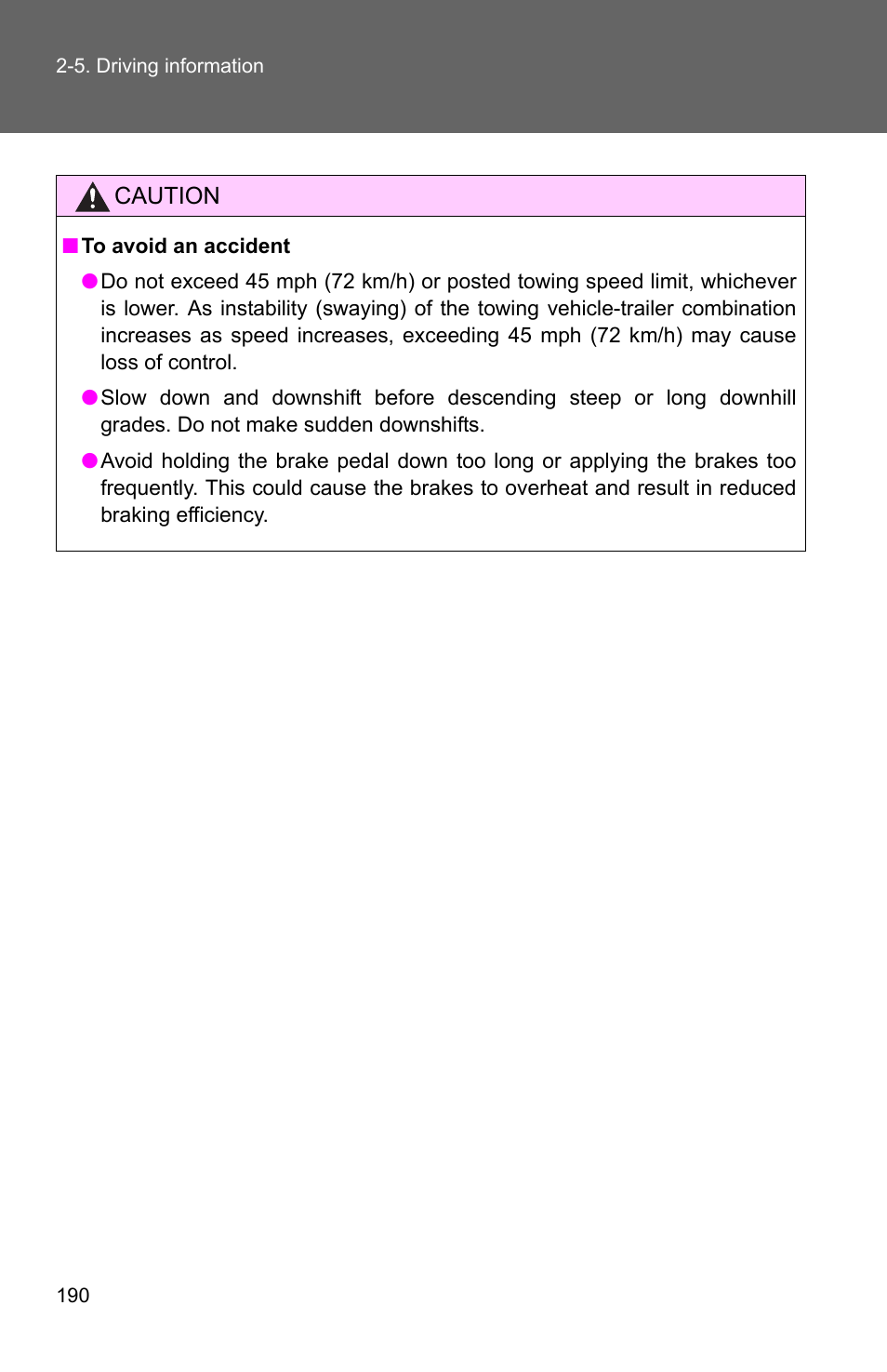 TOYOTA 2010 Camry User Manual | Page 215 / 555