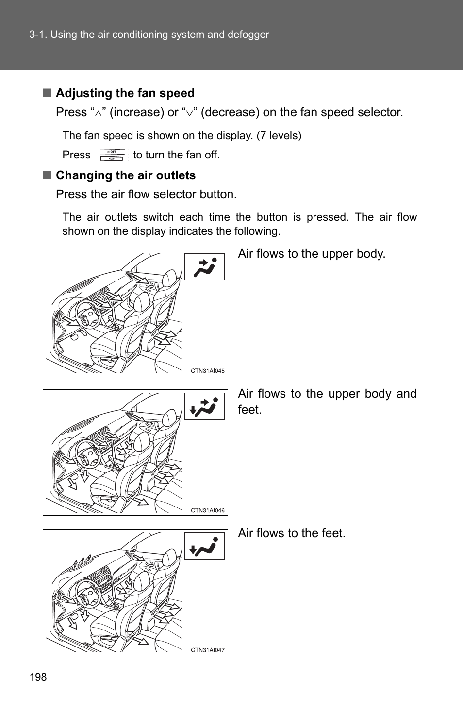 TOYOTA 2010 Camry User Manual | Page 221 / 555