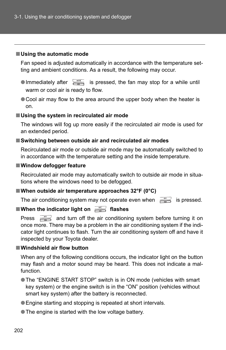 TOYOTA 2010 Camry User Manual | Page 225 / 555