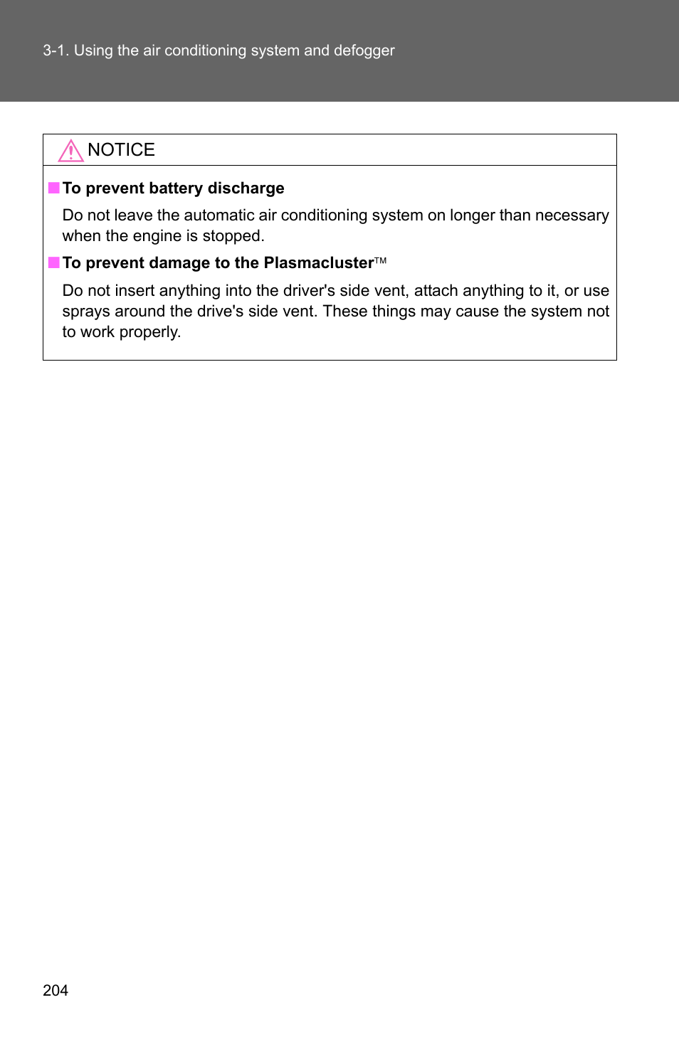 TOYOTA 2010 Camry User Manual | Page 227 / 555