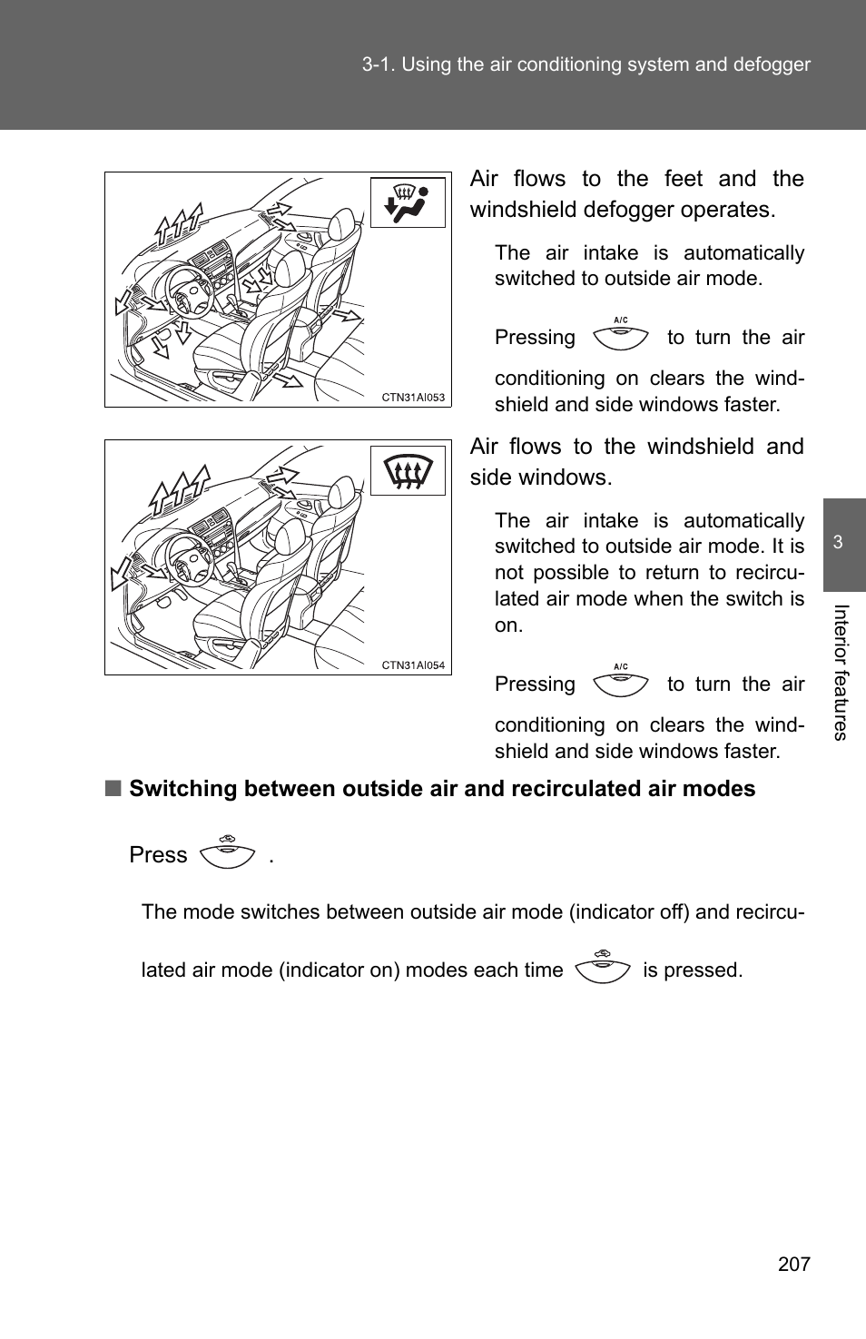 TOYOTA 2010 Camry User Manual | Page 230 / 555