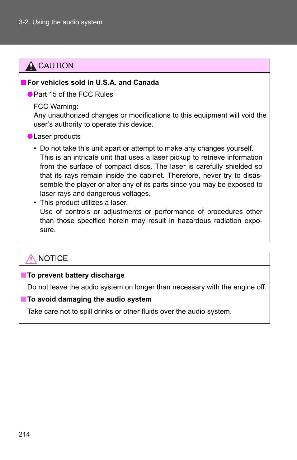 TOYOTA 2010 Camry User Manual | Page 239 / 555