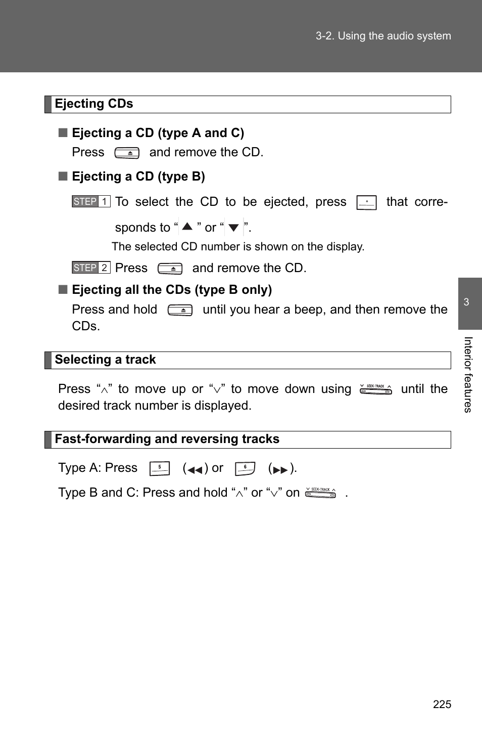 TOYOTA 2010 Camry User Manual | Page 250 / 555