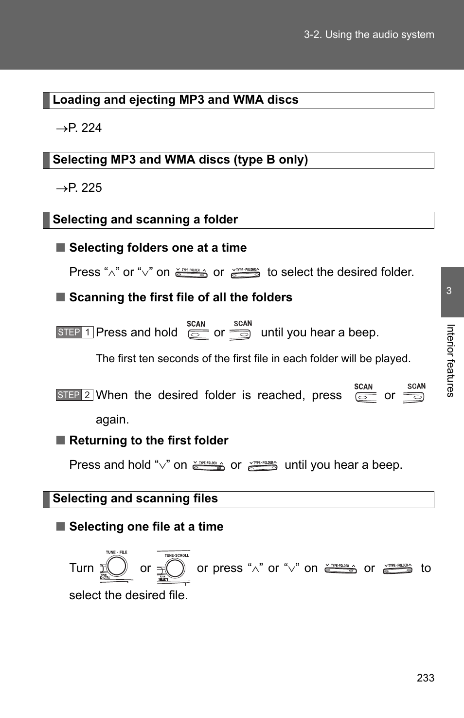 TOYOTA 2010 Camry User Manual | Page 258 / 555