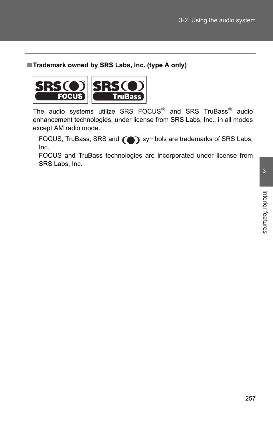 TOYOTA 2010 Camry User Manual | Page 282 / 555