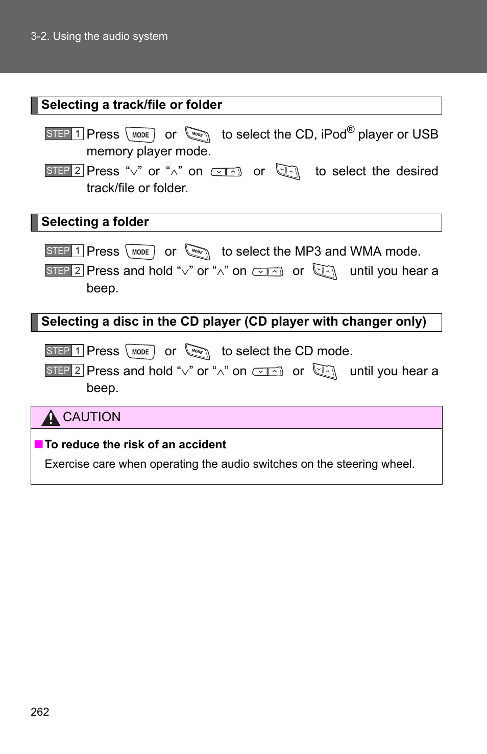 TOYOTA 2010 Camry User Manual | Page 287 / 555