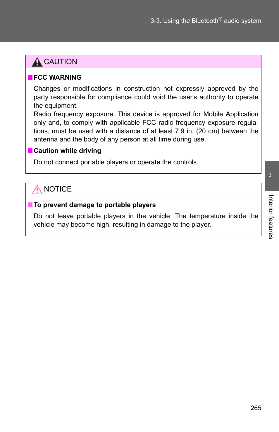 TOYOTA 2010 Camry User Manual | Page 290 / 555
