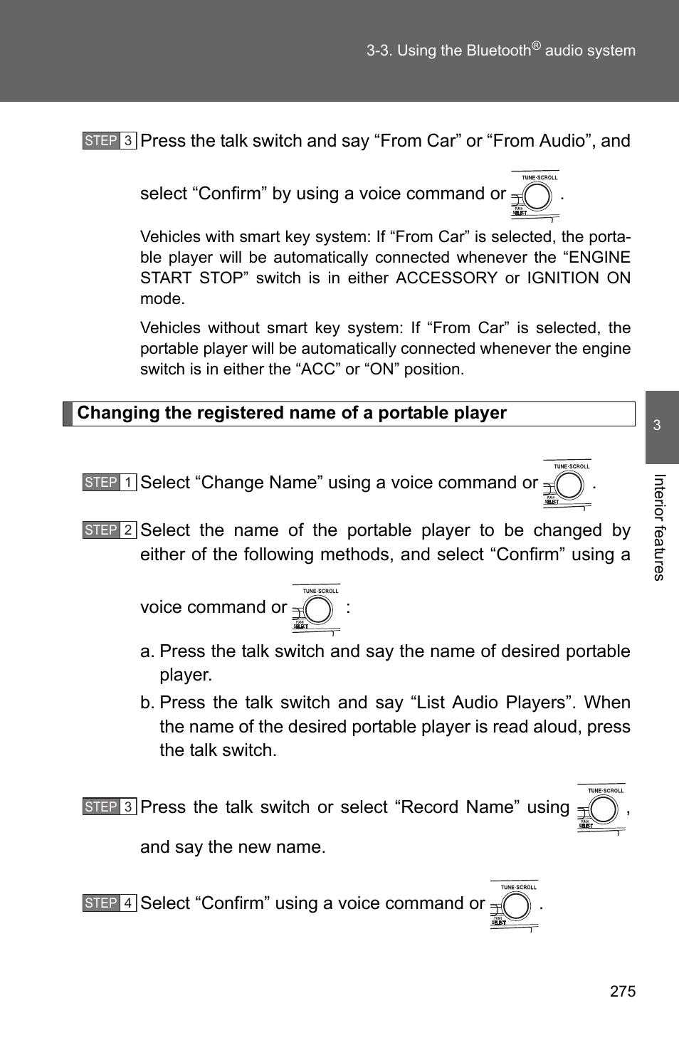 TOYOTA 2010 Camry User Manual | Page 300 / 555