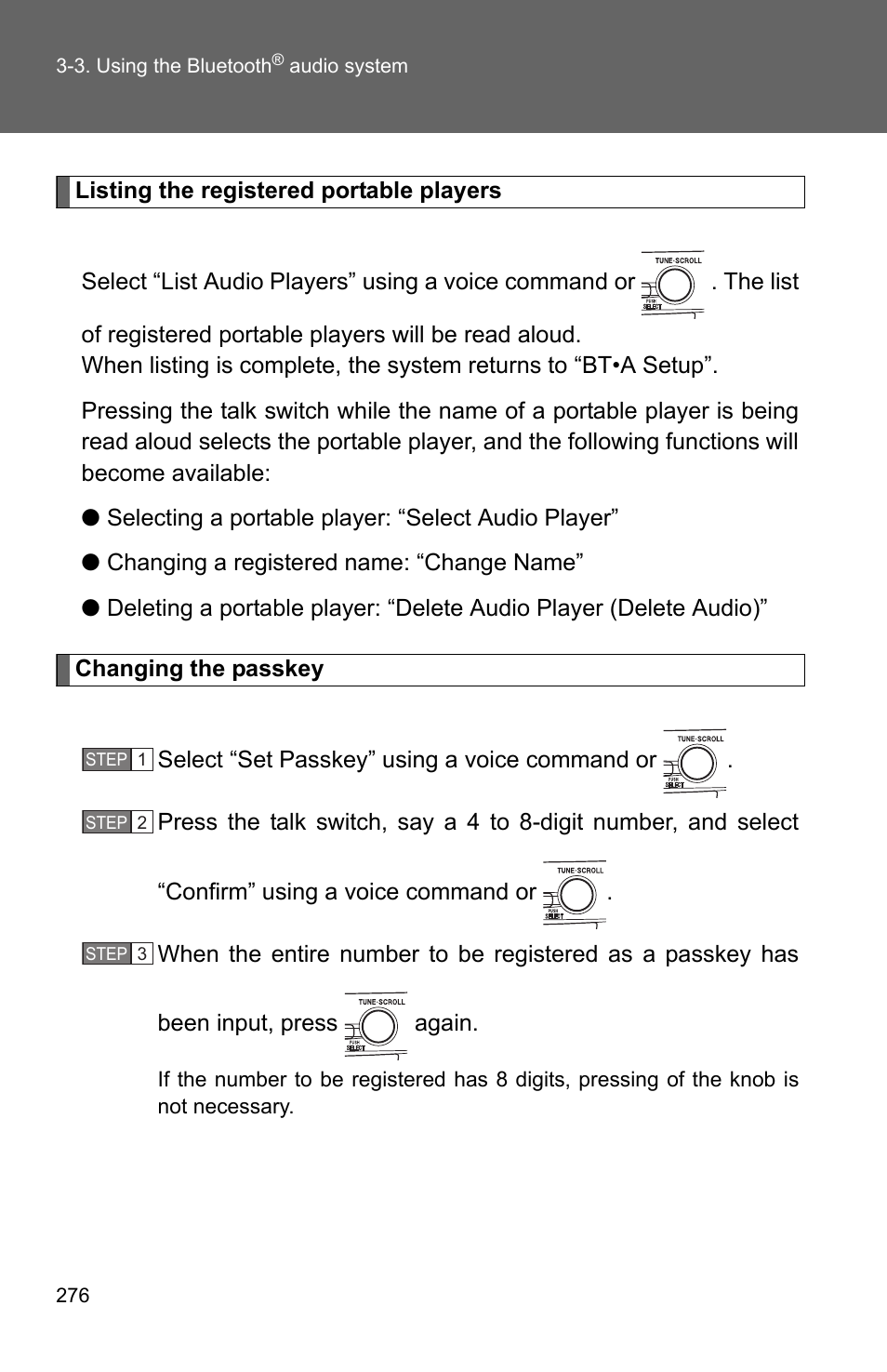 TOYOTA 2010 Camry User Manual | Page 301 / 555