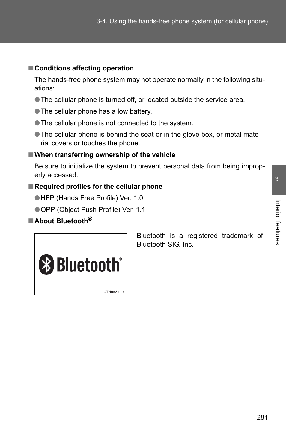 TOYOTA 2010 Camry User Manual | Page 306 / 555