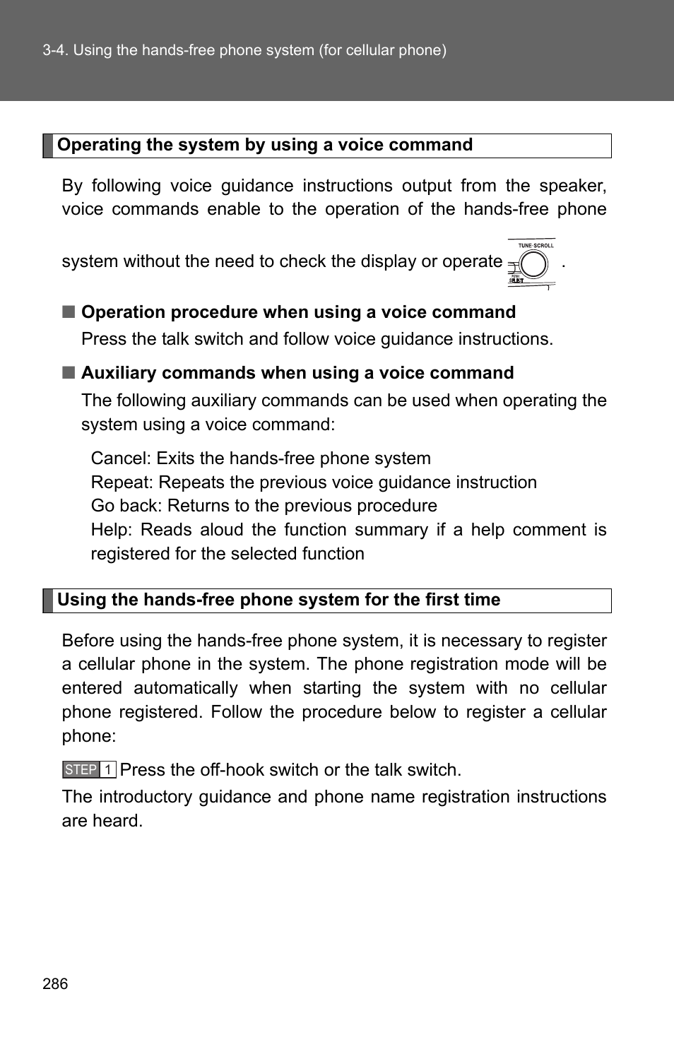 TOYOTA 2010 Camry User Manual | Page 311 / 555