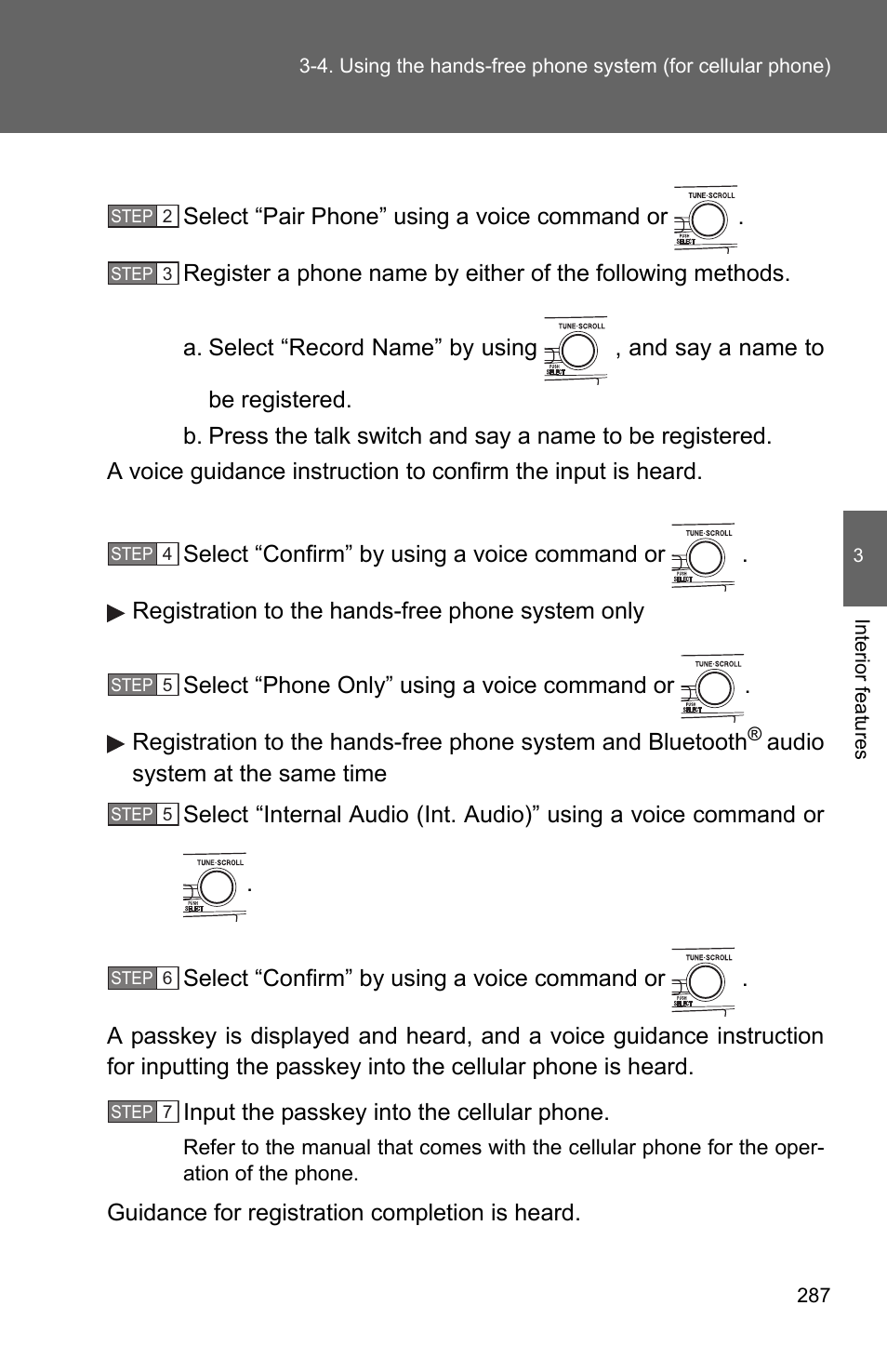 TOYOTA 2010 Camry User Manual | Page 312 / 555