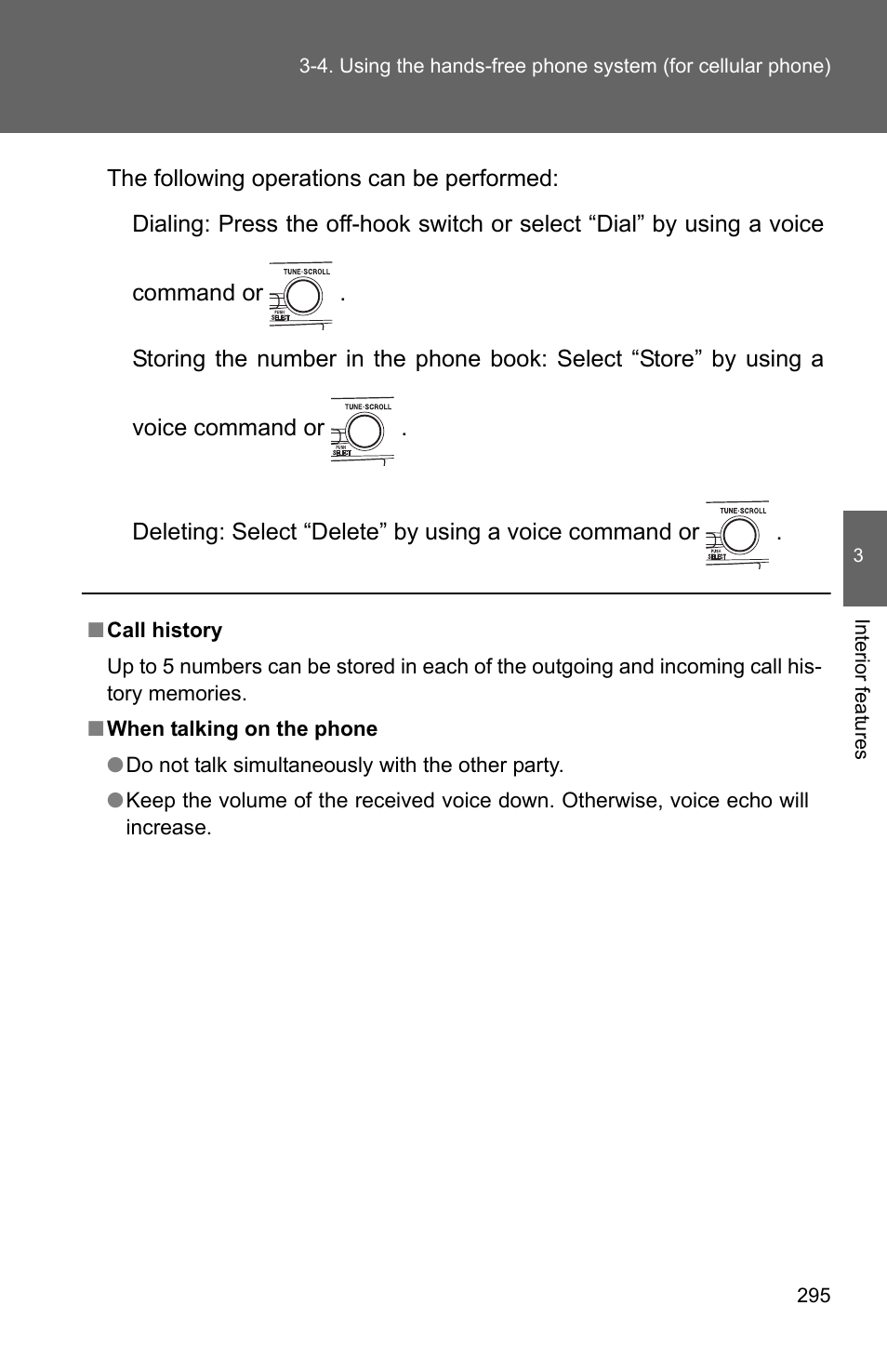 TOYOTA 2010 Camry User Manual | Page 320 / 555