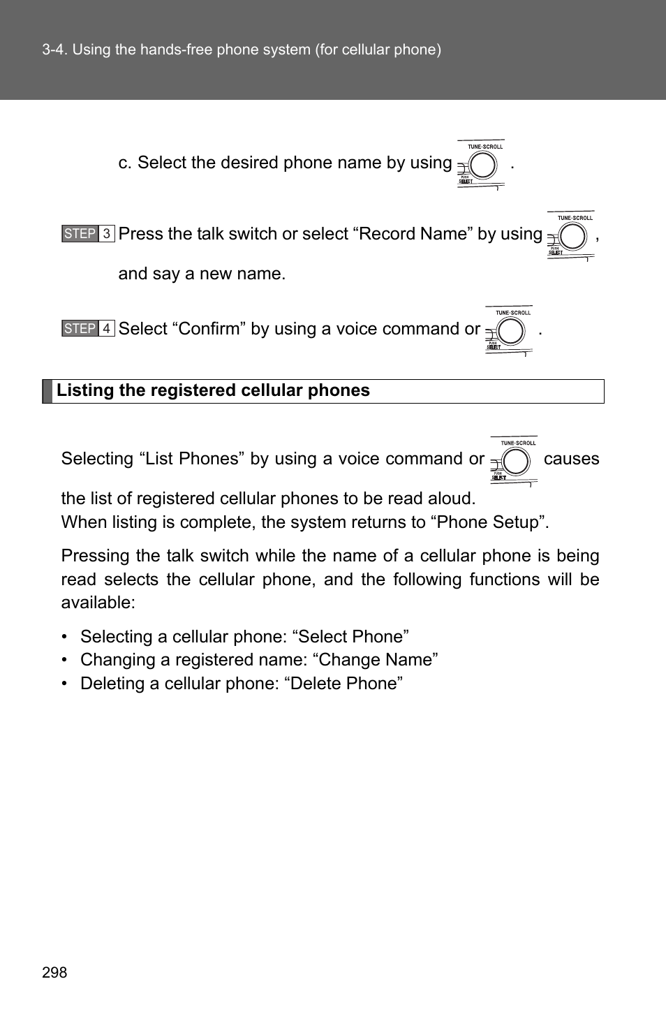 TOYOTA 2010 Camry User Manual | Page 323 / 555