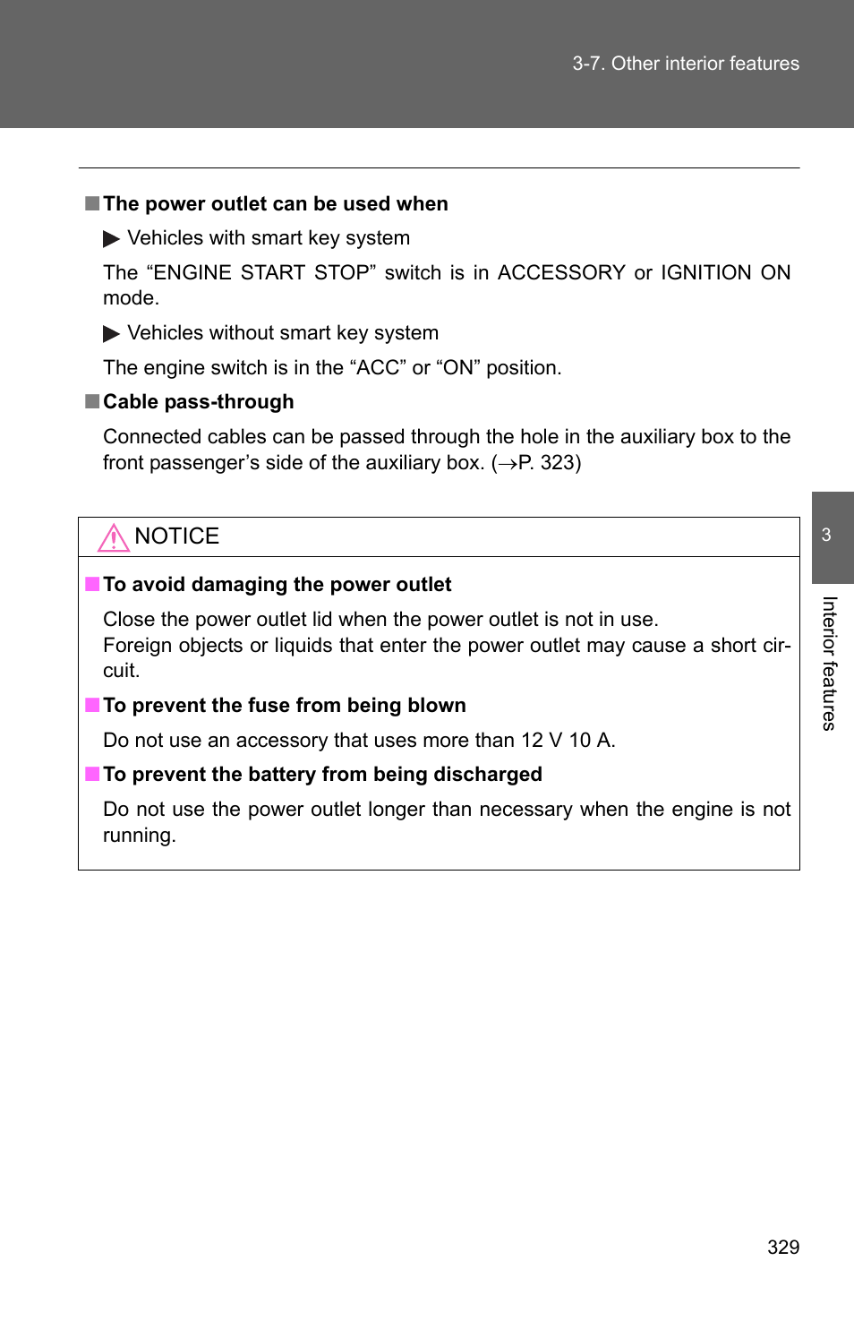 TOYOTA 2010 Camry User Manual | Page 354 / 555