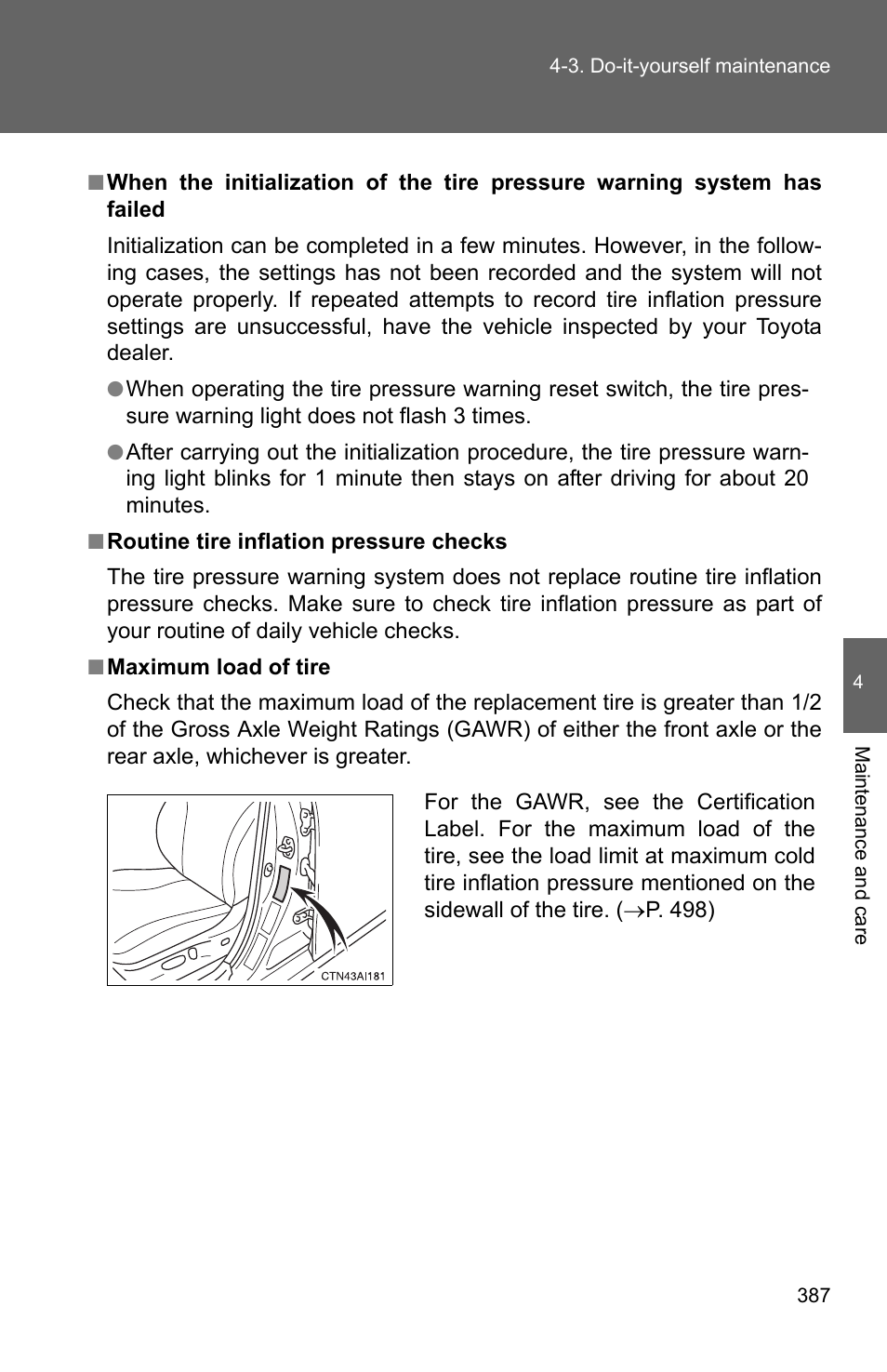 TOYOTA 2010 Camry User Manual | Page 411 / 555