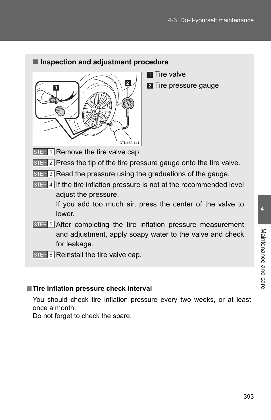 TOYOTA 2010 Camry User Manual | Page 417 / 555