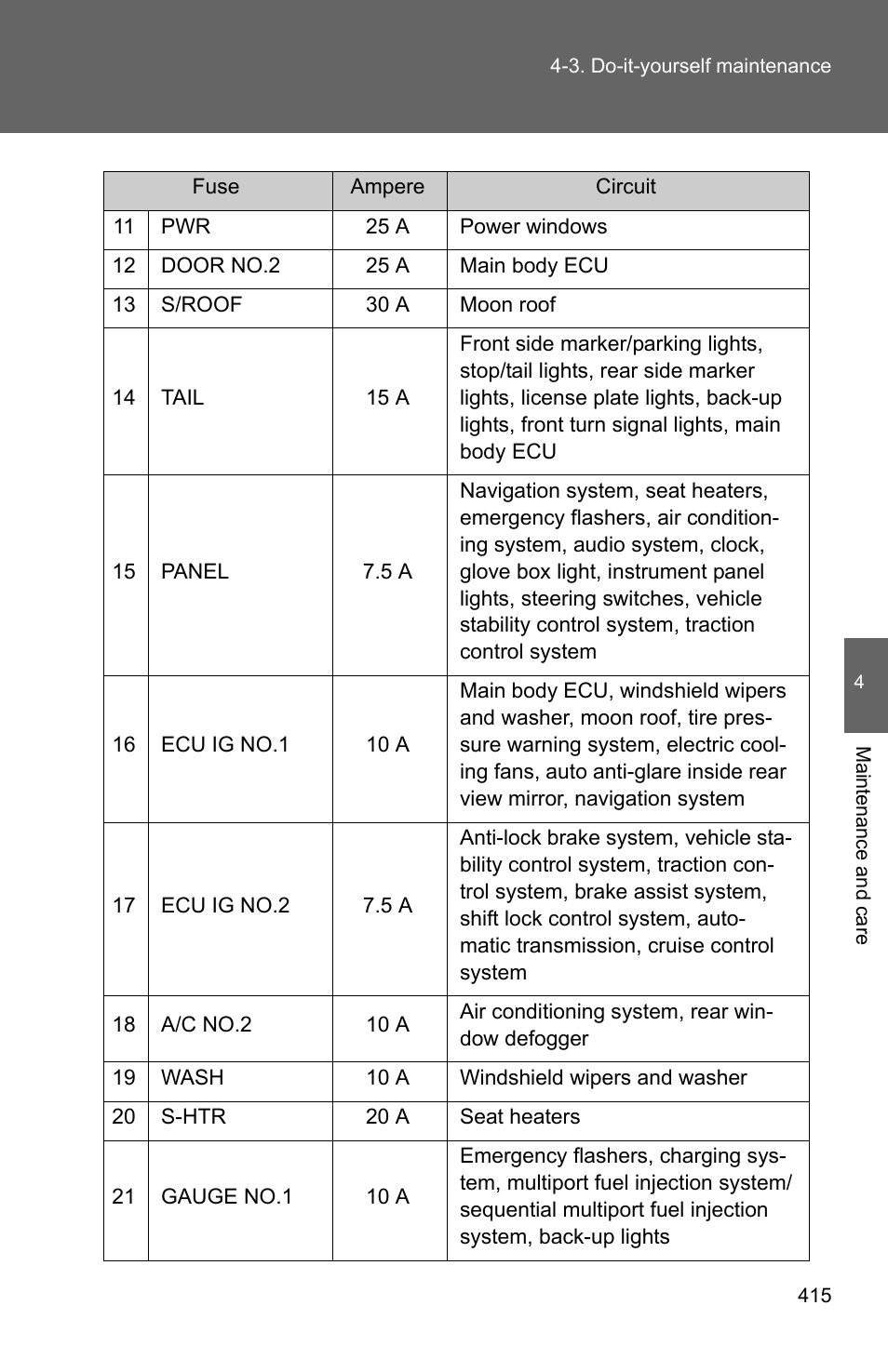 TOYOTA 2010 Camry User Manual | Page 439 / 555
