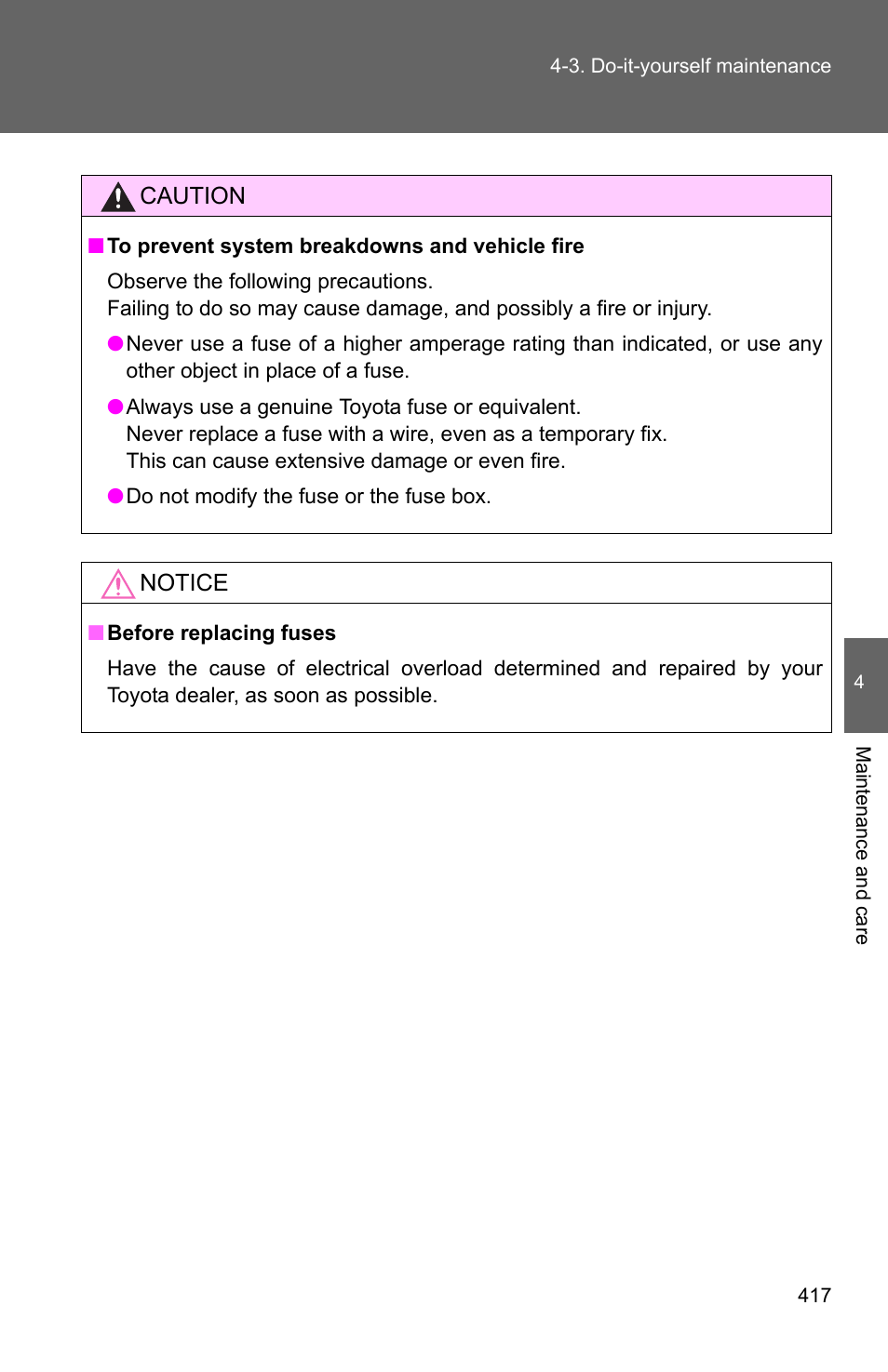 TOYOTA 2010 Camry User Manual | Page 441 / 555