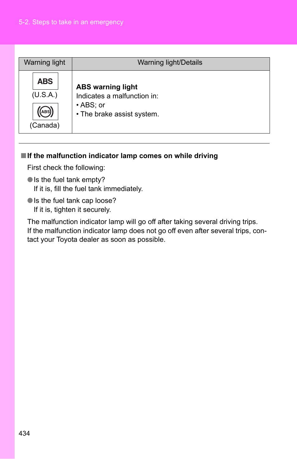 TOYOTA 2010 Camry User Manual | Page 457 / 555