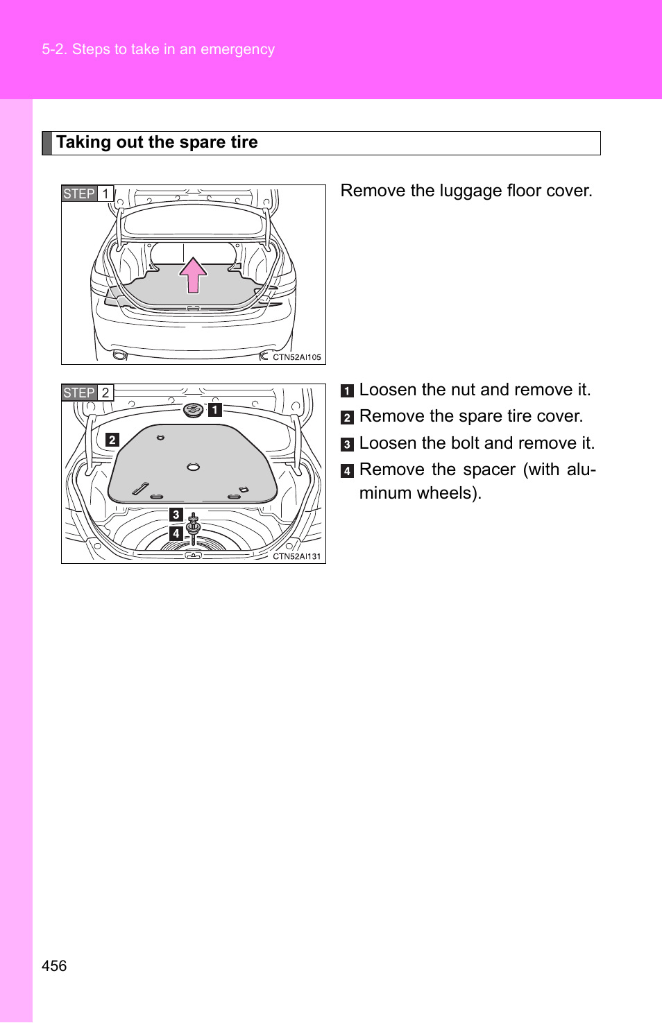 TOYOTA 2010 Camry User Manual | Page 479 / 555