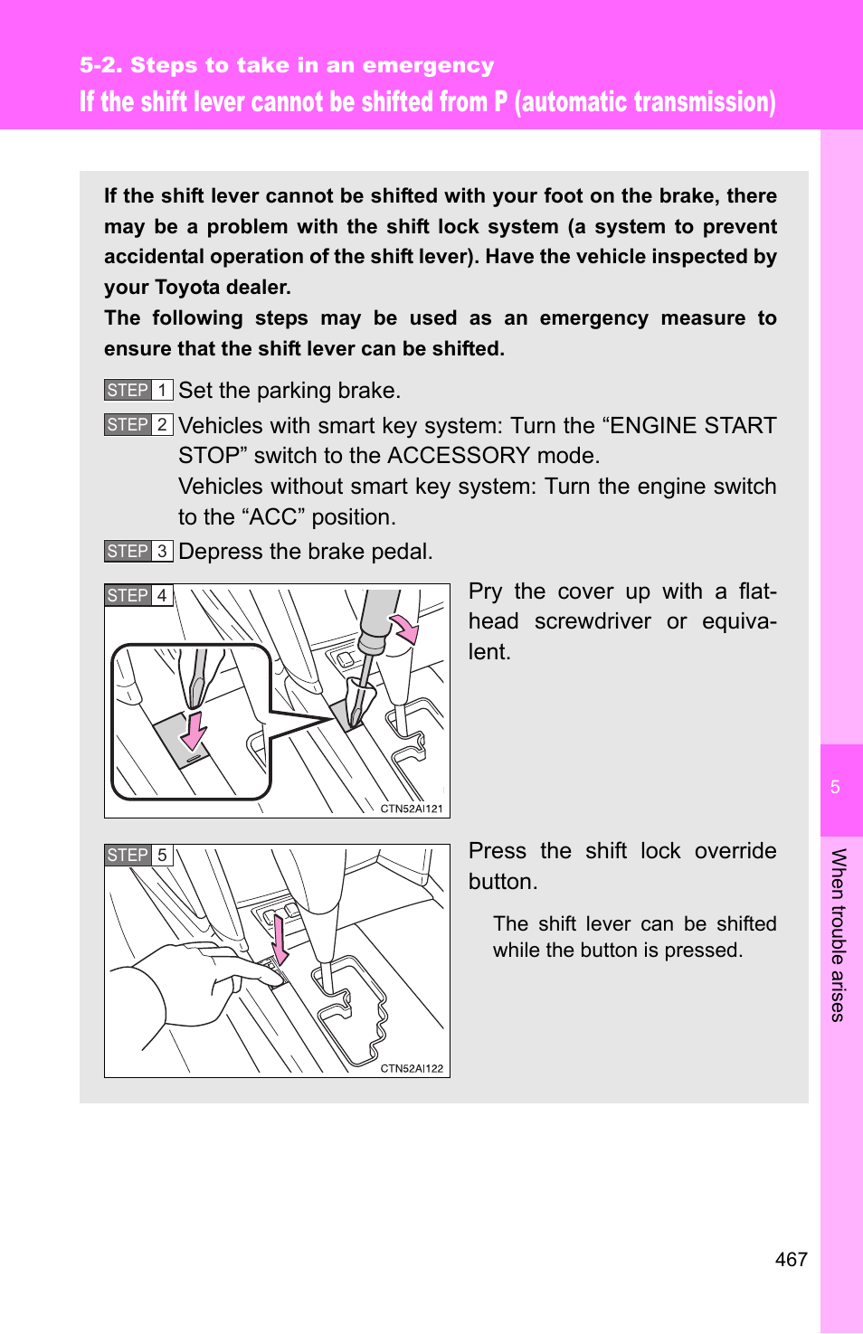 TOYOTA 2010 Camry User Manual | Page 490 / 555