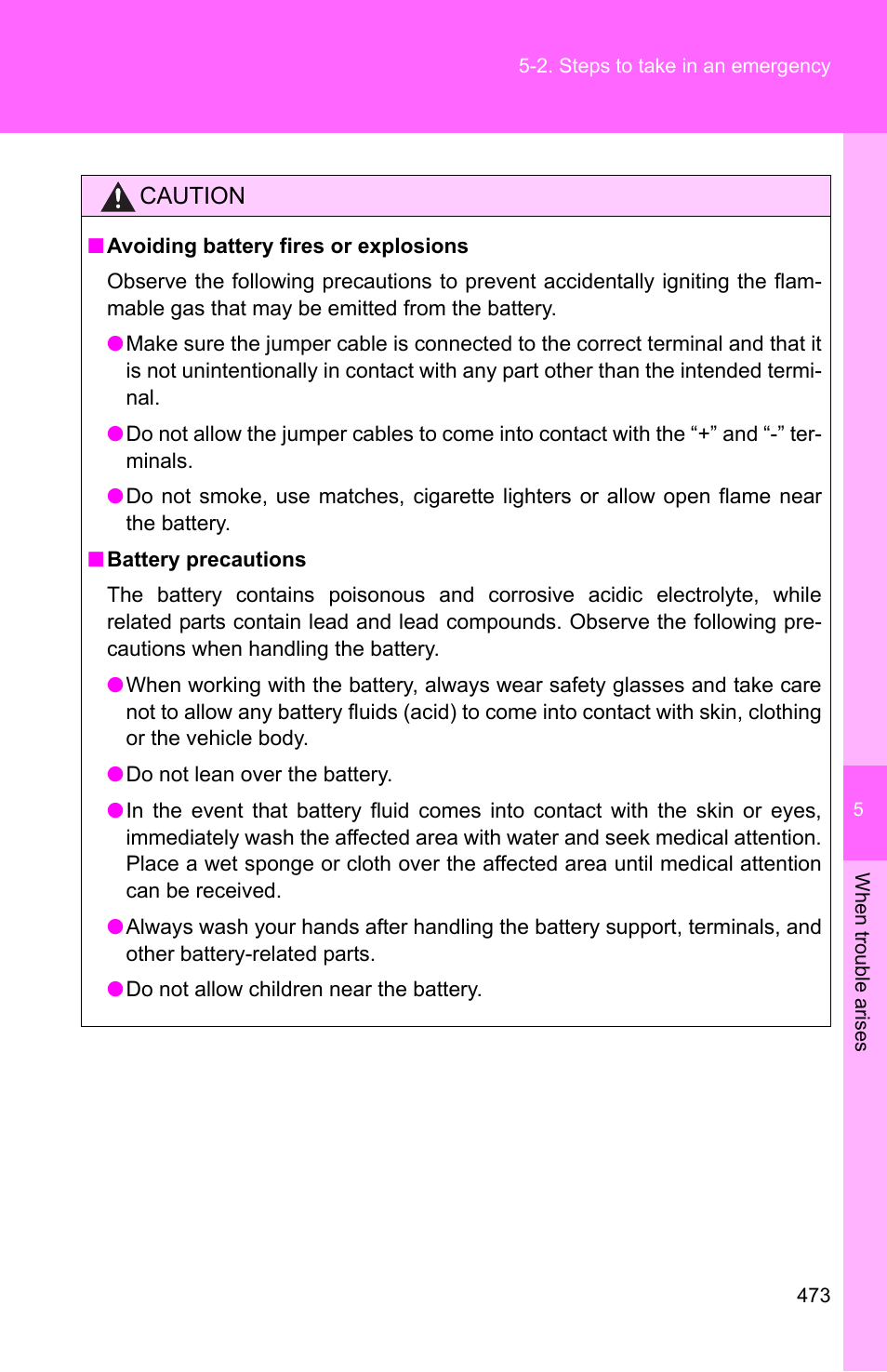 TOYOTA 2010 Camry User Manual | Page 496 / 555