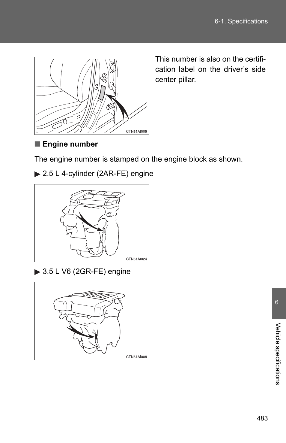 TOYOTA 2010 Camry User Manual | Page 505 / 555