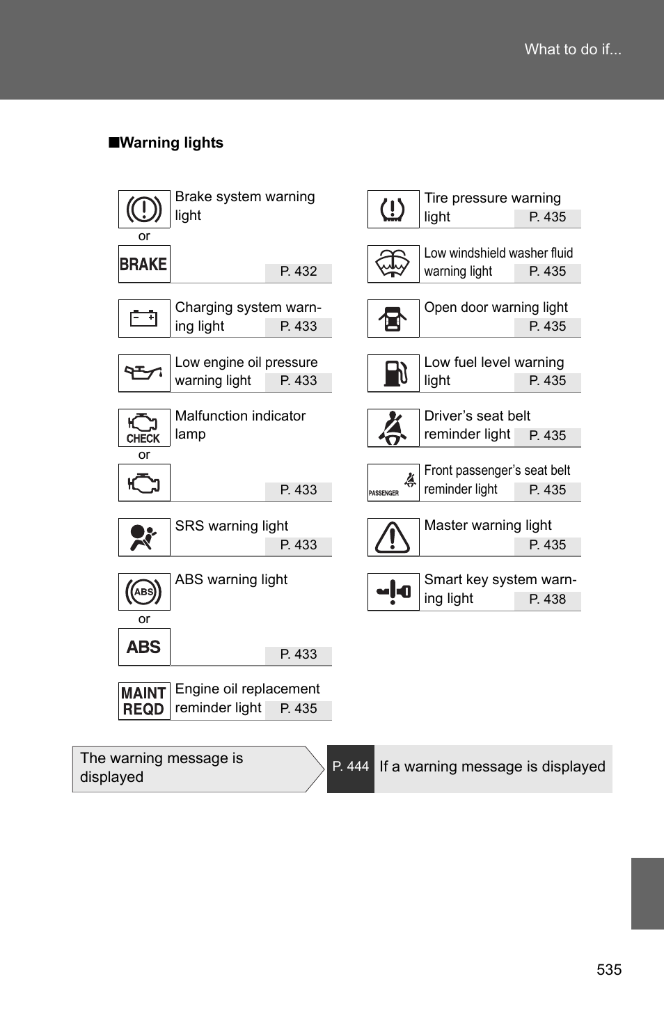 TOYOTA 2010 Camry User Manual | Page 554 / 555