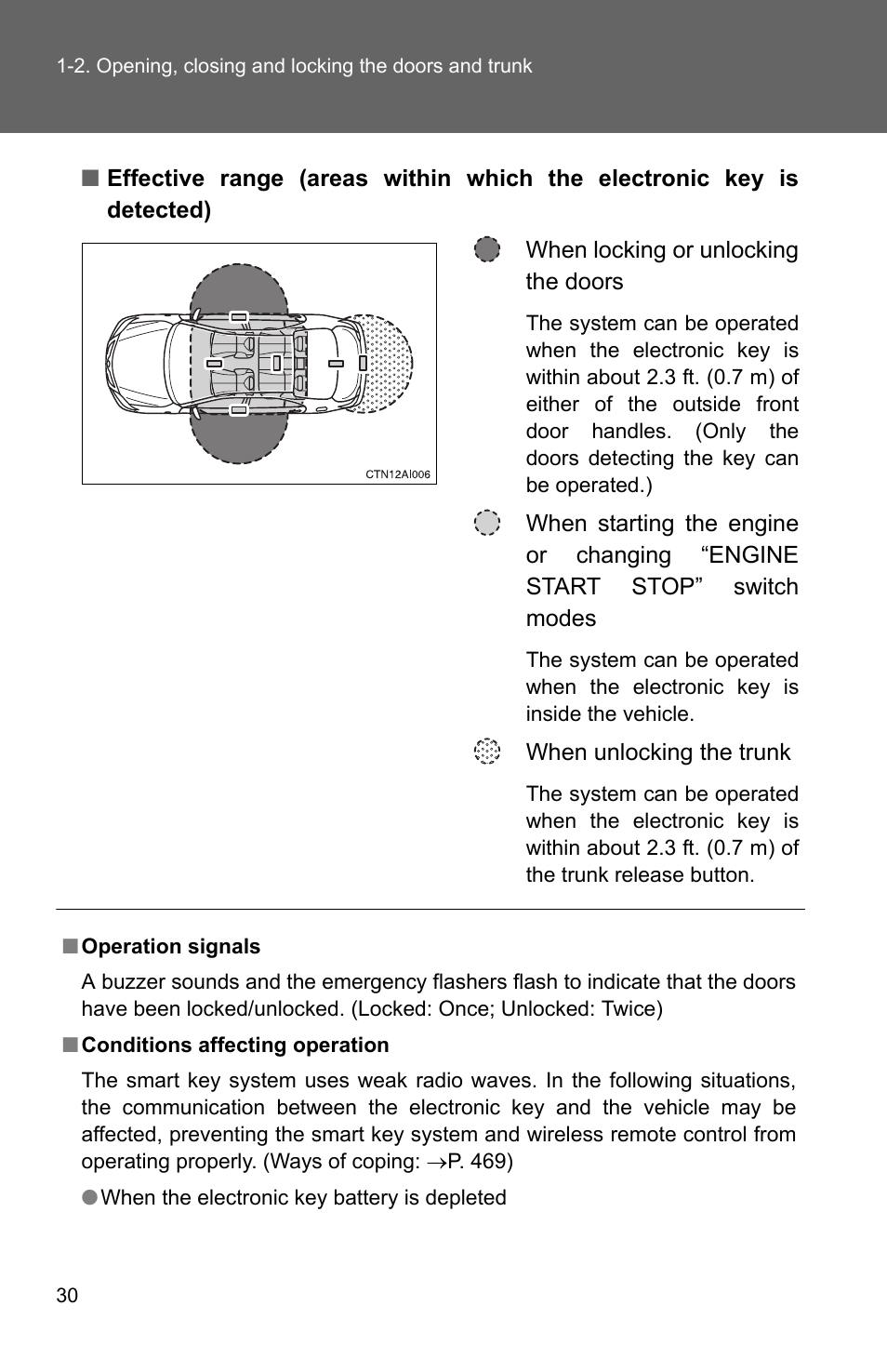 TOYOTA 2010 Camry User Manual | Page 56 / 555