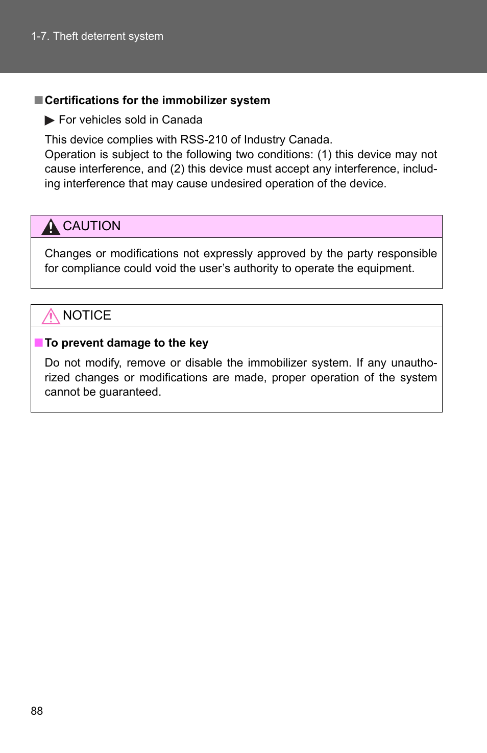 TOYOTA 2010 Camry HV User Manual | Page 114 / 494