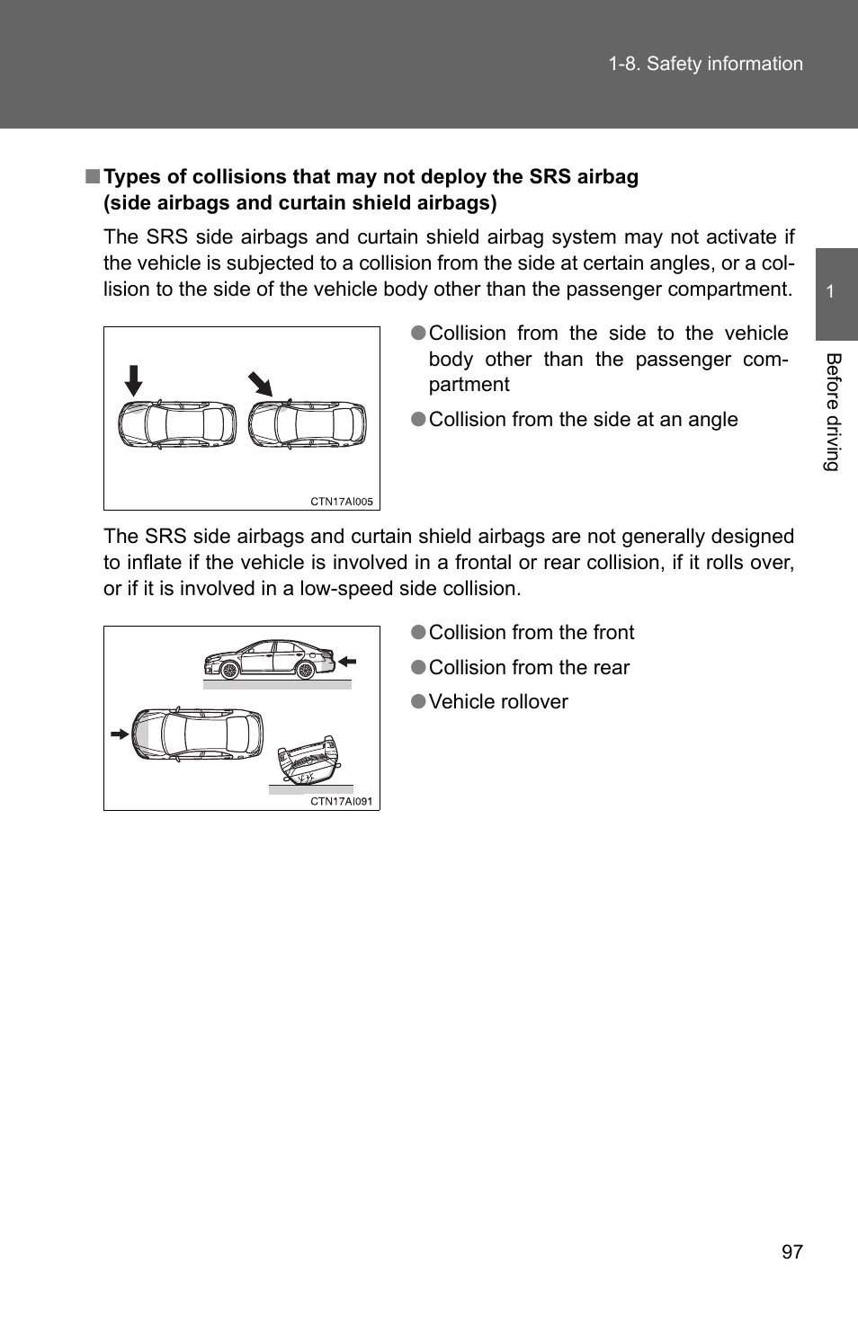 TOYOTA 2010 Camry HV User Manual | Page 123 / 494