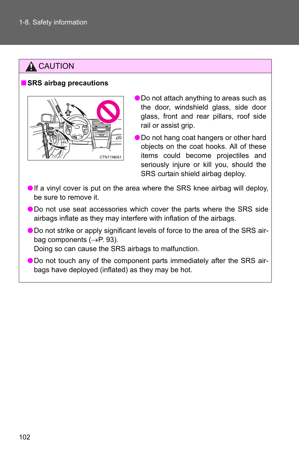 TOYOTA 2010 Camry HV User Manual | Page 128 / 494